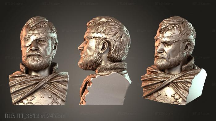 Бернард Джеффри «Мир Дикого Запада» HBO Bust