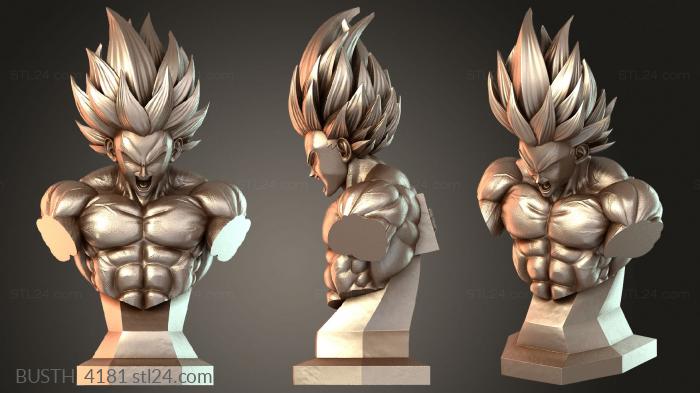 Бюст Гоку из Dragon Ball
