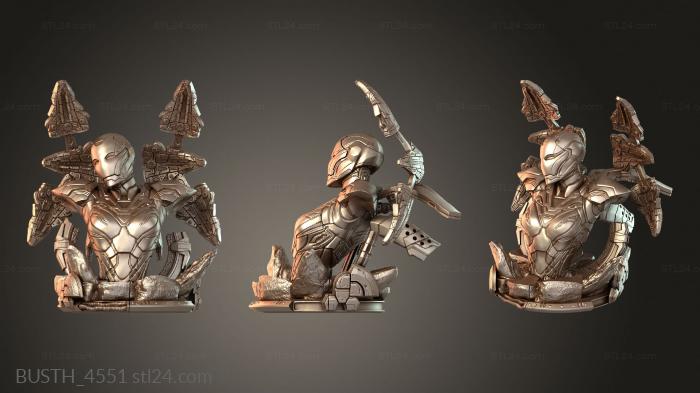 Перечницы Iron Rescue Bust