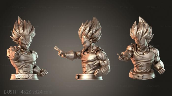 Бюст Кайдана Вегеты Dragon Ball