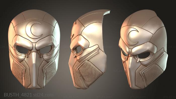 Шлем Marvel Moon Knight с глазами