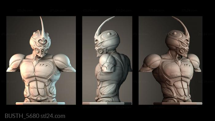 Guyver Bust men