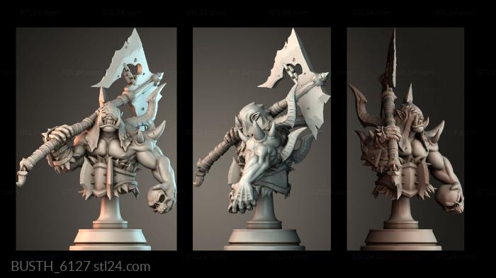 Бюст орка палача Lord of War Miniatures