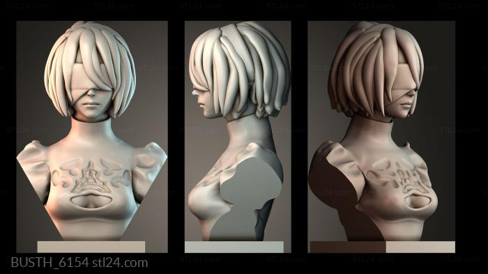 Nier Automata 2B Bust
