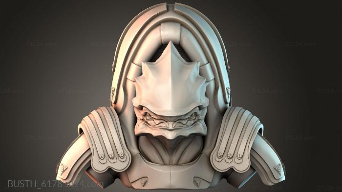 Бюст Крогана Mass Effect