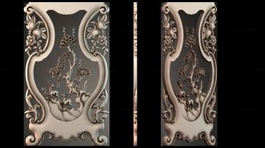 Table aprons Table and chair pattern Pine 3d model