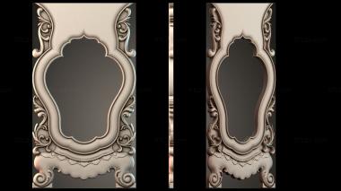 Table aprons Table and chair pattern 3d model