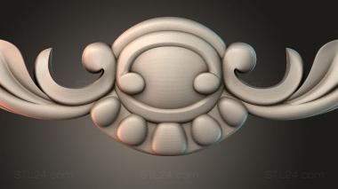 Table aprons Table and chair pattern 3d model
