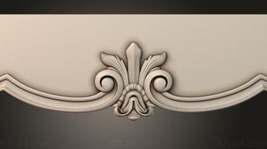 Table aprons Pattern decor design 3d model