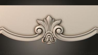 Table aprons Table and chair pattern 3d model