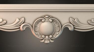 Table aprons Table and chair pattern 3d model