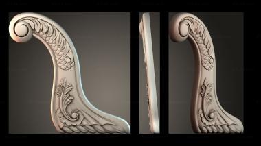Table aprons Table and chair pattern 3d model