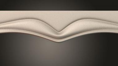 Table aprons Table and chair pattern 3d model