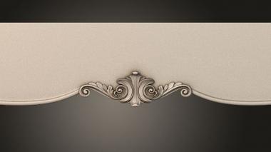 Table aprons Table and chair pattern 3d model