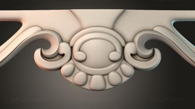 Table aprons Table and chair pattern 3d model