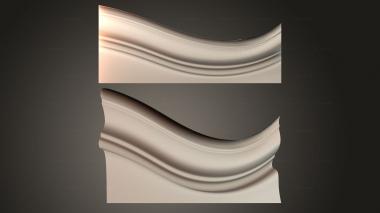 Table aprons Table and chair pattern 3d model