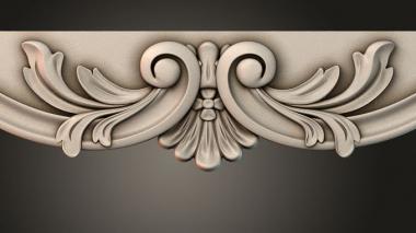 Table aprons Table and chair pattern 3d model