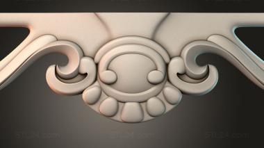 Table aprons Table and chair pattern 3d model