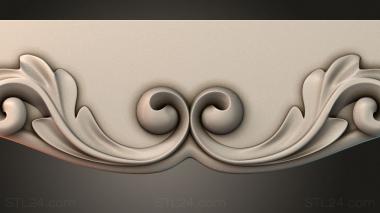 Table aprons Table and chair pattern 3d model