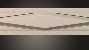 Table aprons Table and chair pattern 3d model