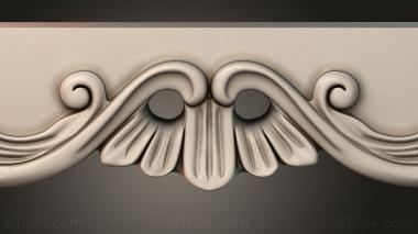 Table aprons Table and chair pattern 3d model