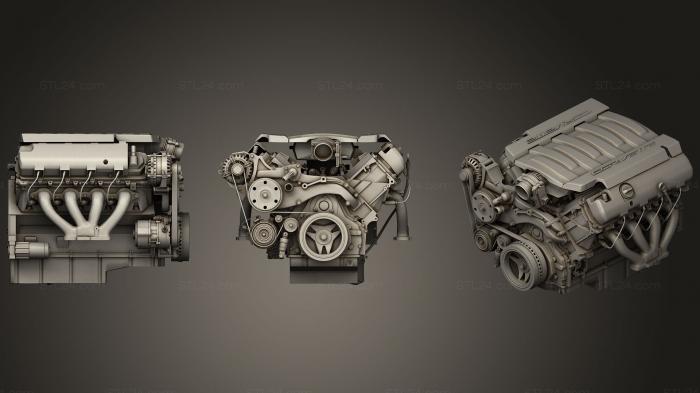 Двигатель Chevrolet Corvette V8