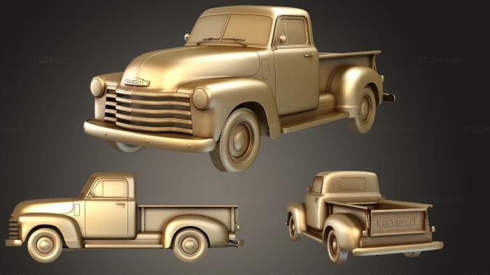 Пикап chevy 50 hipoly