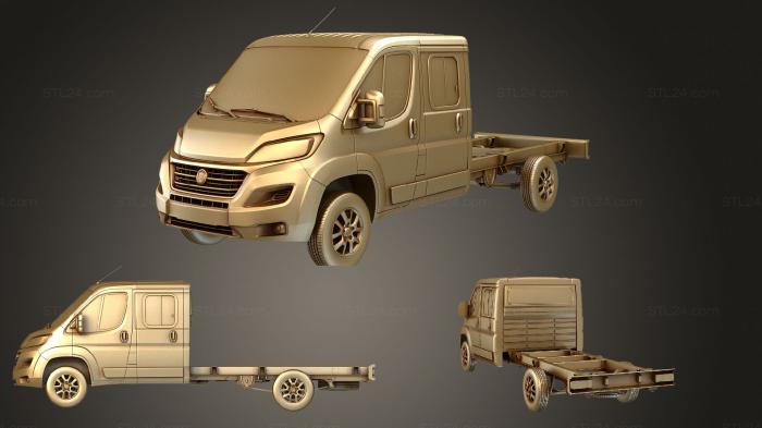 Кабина экипажа на шасси Fiat Ducato 4035XL WB 2019