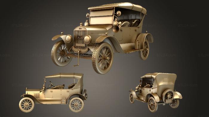 Ford T 4-дверный Tourer 1924