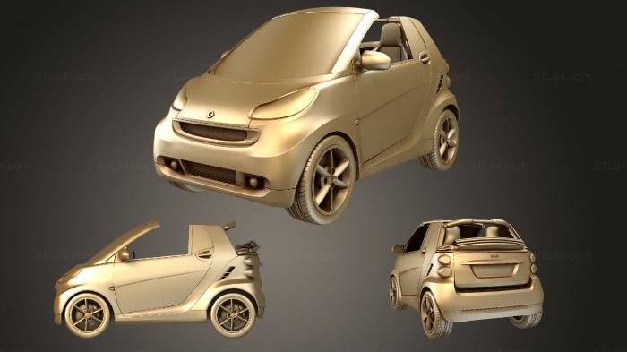 Кабриолет Fortwo открыт в 2011 году