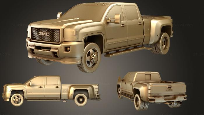 GMC Sierra HD 2015 hipoly