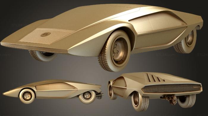 Lancia Stratos Zero 1970