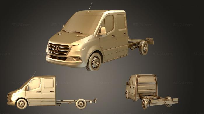 Кабина шасси Mercedes Sprinter L2 FWD 2019