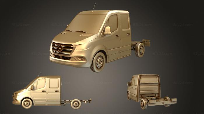 Кабина экипажа шасси Mercedes Sprinter L1 FWD 2019