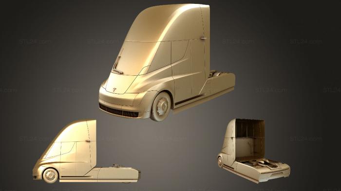Tesla Semi 2 оси 2018