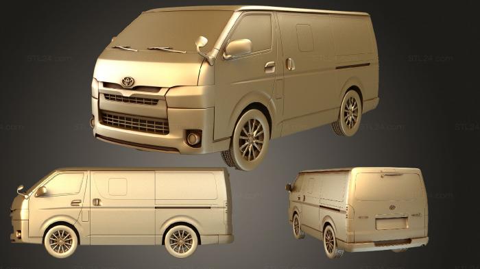 Toyota Hiace (Mk5f) (H200) LWB Combi HQ Интерьер 2013