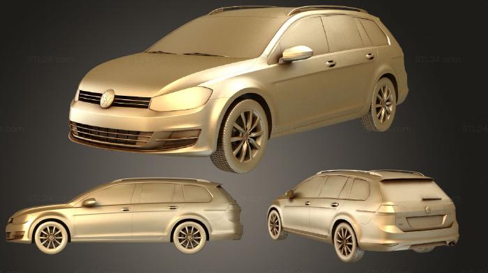 Volkswagen Golf (Mk7) вариант HQinterior 2013
