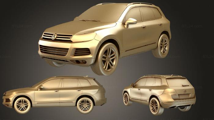 Volkswagen Touareg (Mk2) (7P5) HQ Интерьер 2010