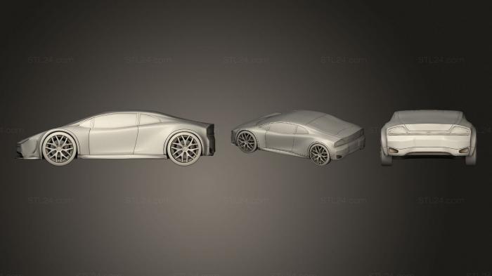 Vehicles (Tesla Cybercar 20, CARS_4244) 3D models for cnc