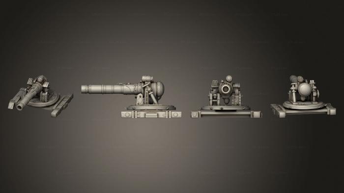 Vehicles (eavy Flak Kannon Prefab, CARS_4377) 3D models for cnc