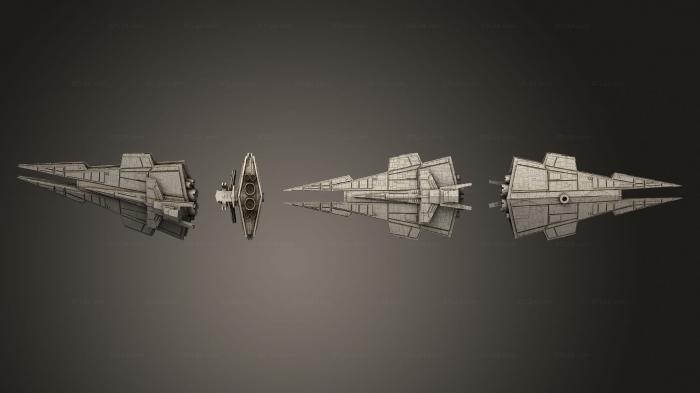 Vehicles (Hallowed Dreadnought Firestorm, CARS_4426) 3D models for cnc