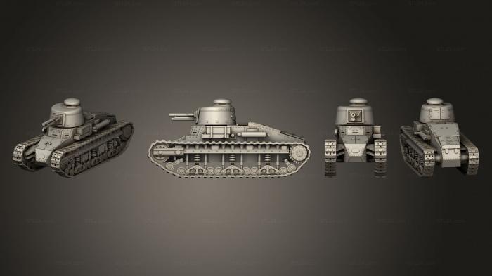 Vehicles (TANK Otsu, CARS_4723) 3D models for cnc