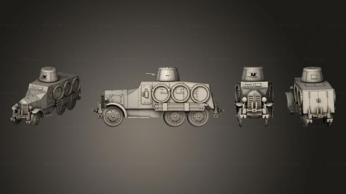 Vehicles (TANK So Mo, CARS_4729) 3D models for cnc