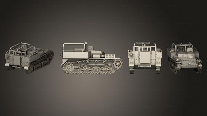 Vehicles (TANK Te Re, CARS_4733) 3D models for cnc