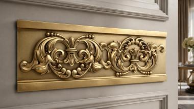 Frieze Plakun-grass-1 3d model