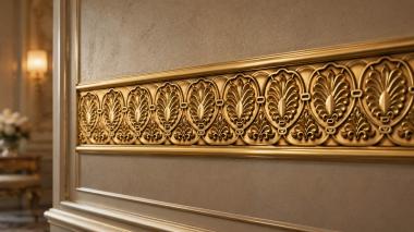 Frieze Budra leaves 3d model