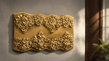 Frieze Apple blossom 3d model