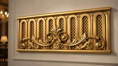 Frieze Theatrical lambrequin-4 3d model