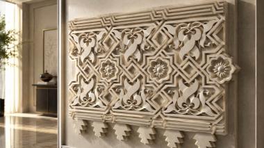 Frieze Strict mosaic design 3d model