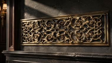 Frieze Carved lace 3d model